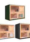 Bunny Rabbit Hutch Cover For Winter Garden Outdoor Waterproof Small