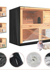 Bunny Rabbit Hutch Cover For Winter Garden Outdoor Waterproof Small