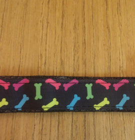 Leash/ Large/ Colorful Bones