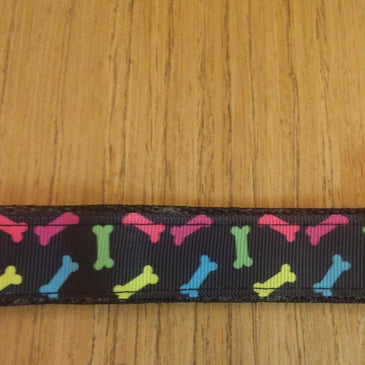 Leash/ Large/ Colorful Bones