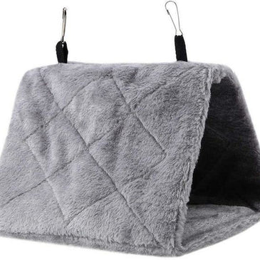 Fashion Pet Bird Parrot Cages Warm Hammock Hut Tent Bed Hanging Cave