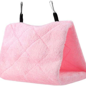 Fashion Pet Bird Parrot Cages Warm Hammock Hut Tent Bed Hanging Cave