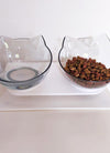Non-slip Double Cat Bowl Dog Bowl With Stand Pet Feeding Cat Water