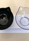 Non-slip Double Cat Bowl Dog Bowl With Stand Pet Feeding Cat Water