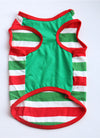 Pet Dog Clothing Cotton Stripe Vest Puppy Cotton