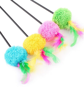 Pet cat Interactive toy Cute Design Bell and bird