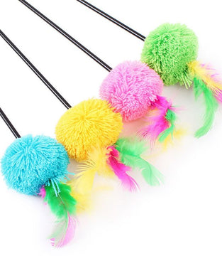 Pet cat Interactive toy Cute Design Bell and bird